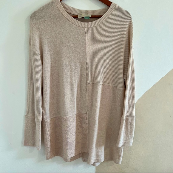 Anthropologie Saturday Sunday ‘Snowmass’ Patchwork Sweater - Picture 2 of 7